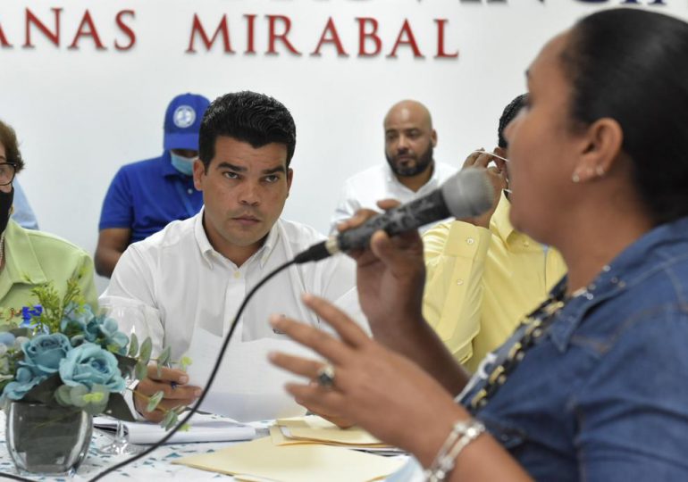 Arnaud garantiza servicio de agua potable y saneamiento  en provincias Hermanas Mirabal y Duarte