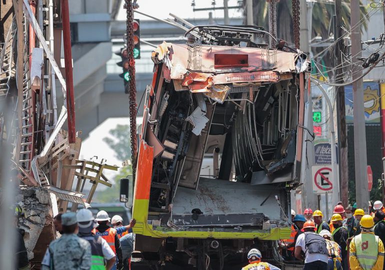 Indemnización de USD 32.500 a deudos de muertos en accidente de metro de México