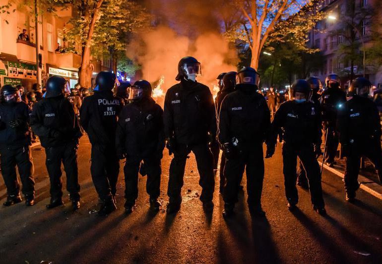 La policía detiene a más de 250 personas durante el 1 de mayo en Berlín