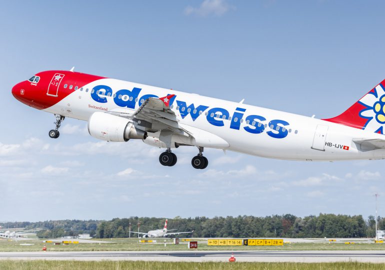 Edelweiss volará a Puerto Plata a partir del 2 de julio