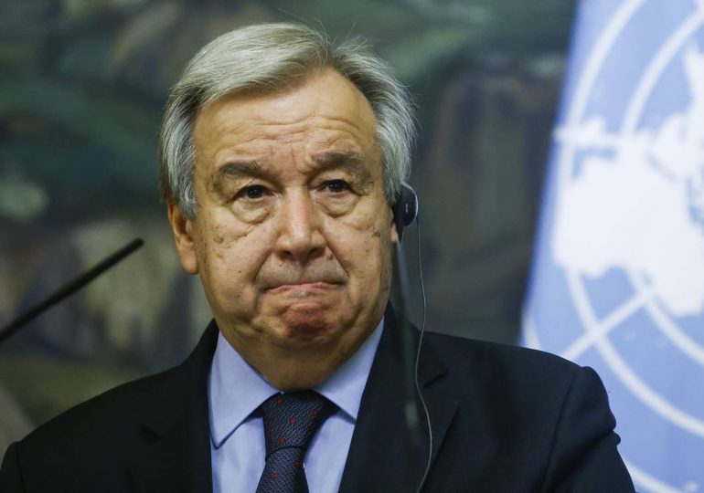 Jefe de la ONU "consternado" y "afectado" por los ataques de Israel sobre Gaza