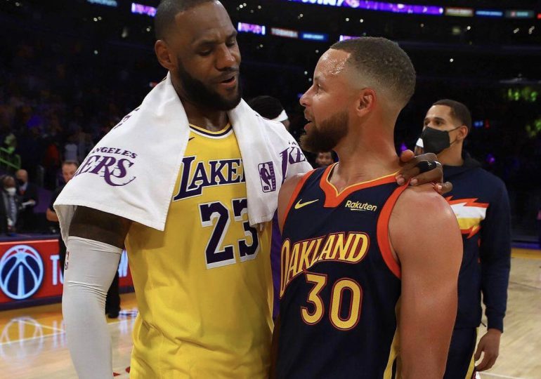 Lebron James y Lakers superan  a Curry y Golden State