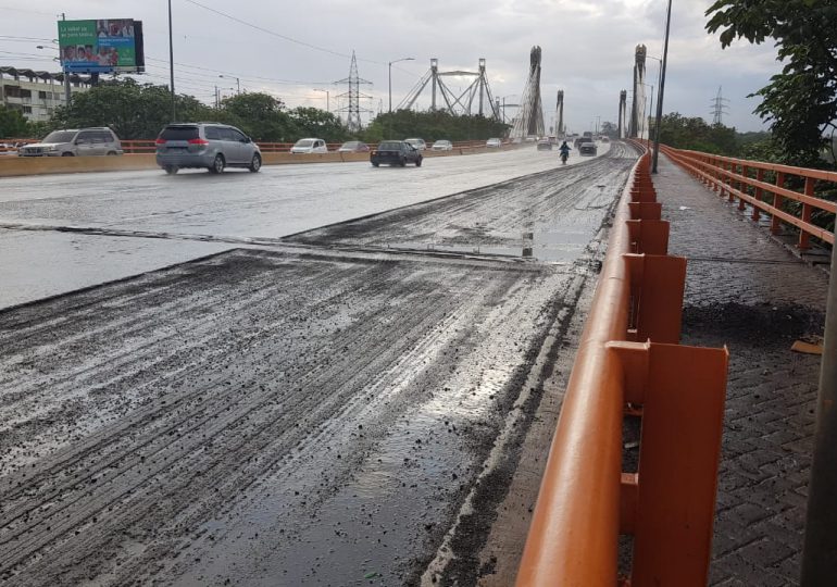 Dos carriles del puente Juan Bosch serán cerrados esta noche por 15 días
