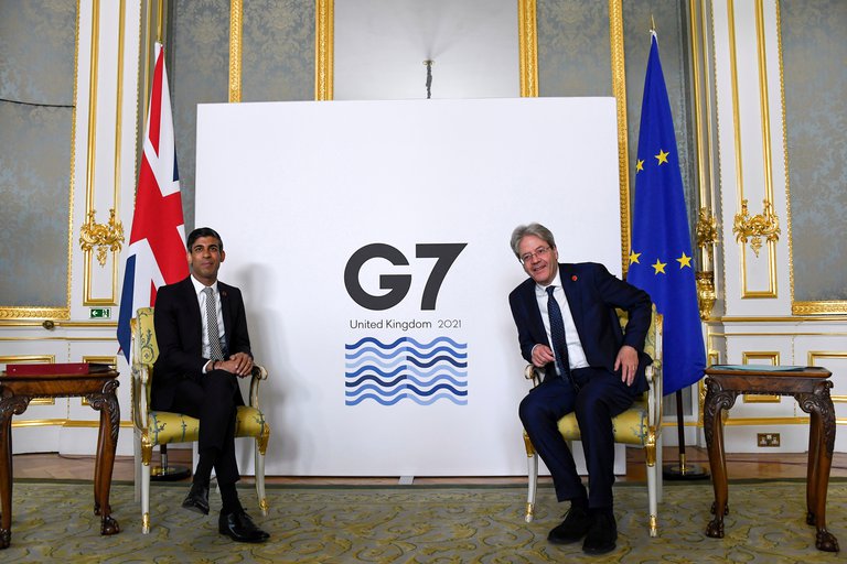 El G7 acordó un impuesto del 15% a las empresas multinacionales