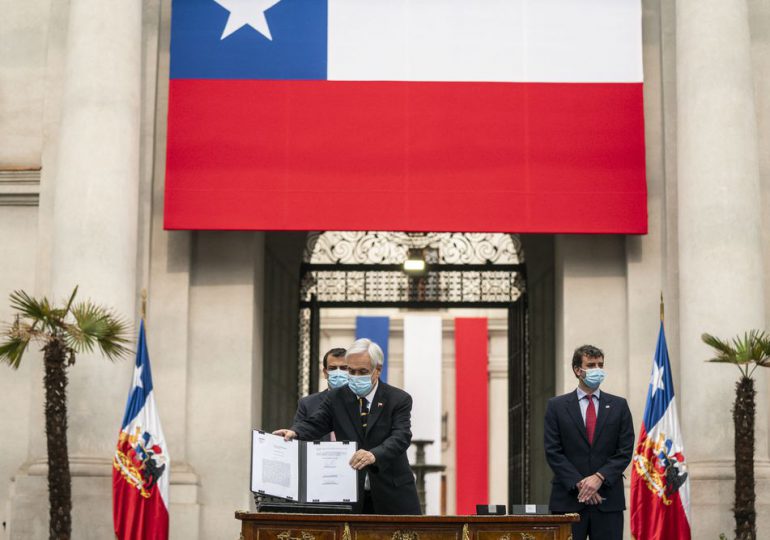 Chile redactará su nueva Constitución desde el 4 de julio