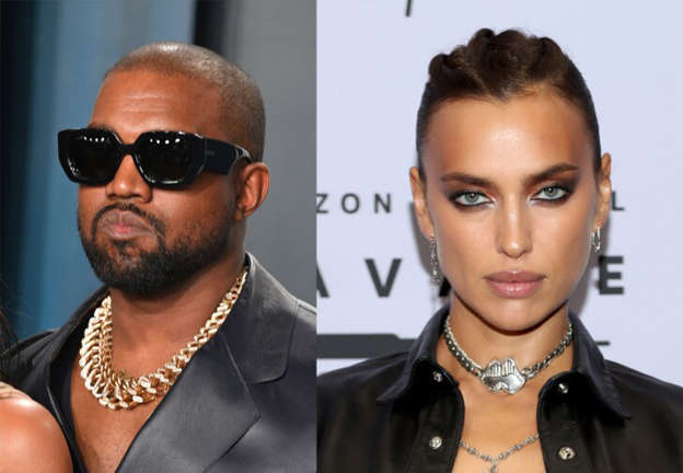 Kanye West tendría una relación amorosa con la modelo rusa Irina Shayk