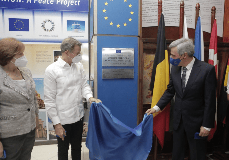 Unión Europea inaugura sala de exhibición permanente en el Faro a Colón
