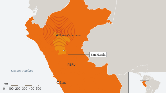 Sismo de magnitud 6,1 sacude el norte de Perú sin causar daños