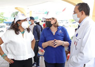 CONANI se une al Plan Social en jornada de vacunación en Cotuí