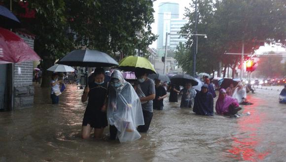 25 muertos por lluvias torrenciales en China