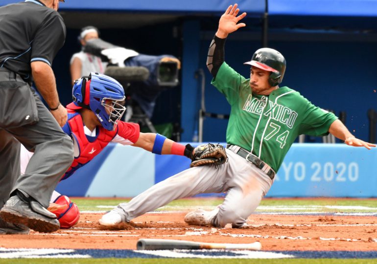 Equipo de béisbol RD blanquea a México y logra primer triunfo en Tokio 2020
