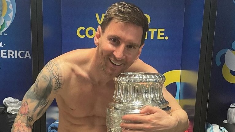 Lionel Messi estalló de alegría tras el título con Argentina y publicó un explosivo mensaje