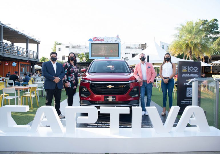 Santo Domingo Motors presenta en Santiago nueva Chevrolet Captiva 2022