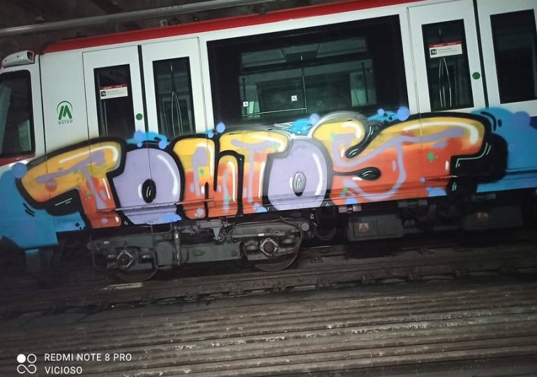 OPRET informa limpiaron vagones del Metro y servicio es normal tras “acto vandálico”