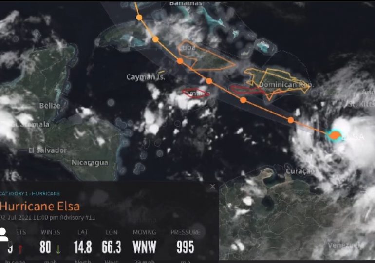 Con Elsa degradada a tormenta tropical COE mantiene provincias en alerta