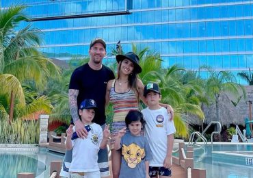 Leo Messi sigue disfrutando de sus vacaciones en Casa de Campo