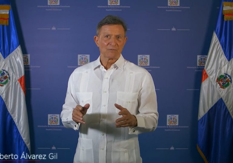 VIDEO | Canciller Roberto Álvarez presenta avances del MIREX durante el primero año de gestión
