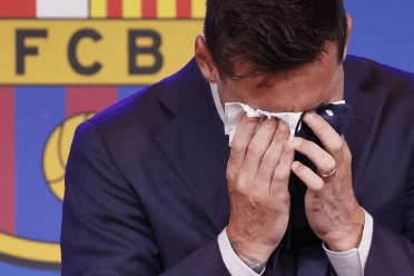 Messi se despide entre lágrimas de un Barça en el que se imaginaba toda la vida