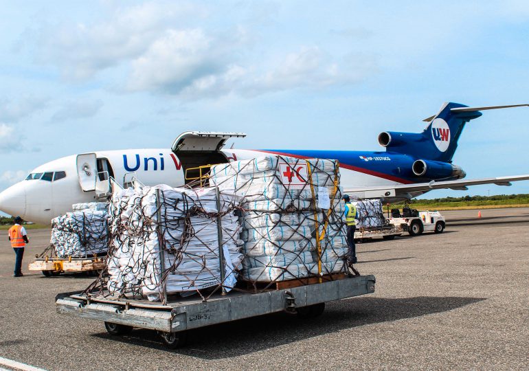 Cruz Roja Dominicana envía ayuda humanitaria a los afectados por el terremoto en Haití