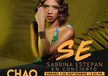 SE, lo mejor de Sabrina Estepan llega en concierto a Chao Café