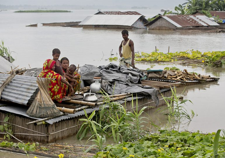 Cientos de miles de personas afectadas en India por las inundaciones