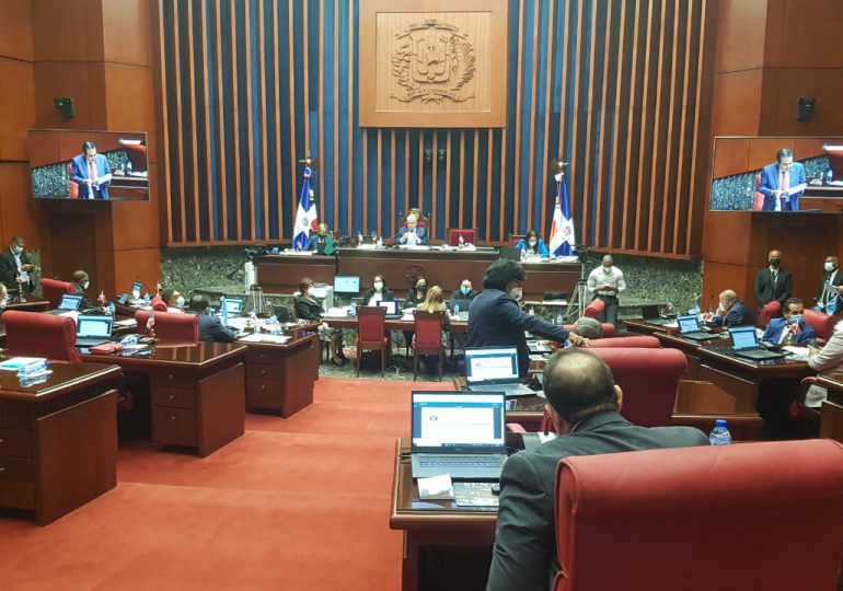 Senadores aprueban modificación al Presupuesto General del Estado