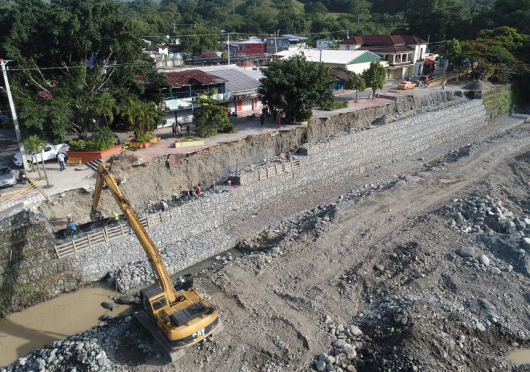 Obra que ejecuta el INDRHI en Los Quemados de Bonao, estará lista en tiempo récord