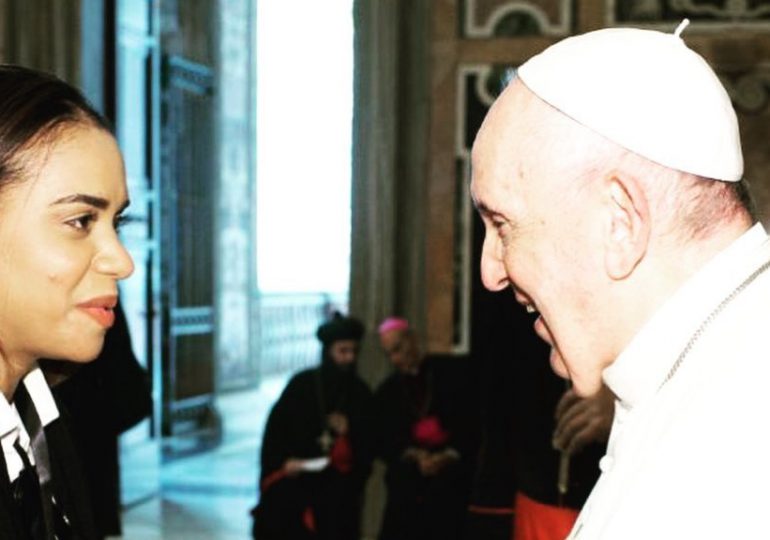 Lo que le dijo el papa Francisco a la diputada Betty Gerónimo