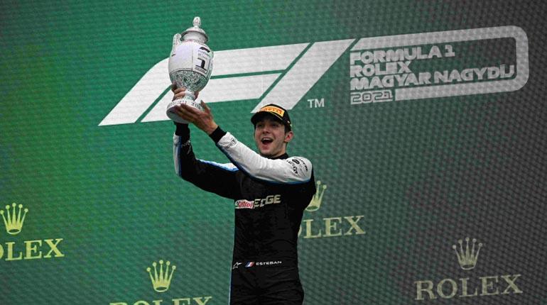 Esteban Ocon gana en Hungría su primer GP de Fórmula 1, Hamilton nuevo líder del Mundial