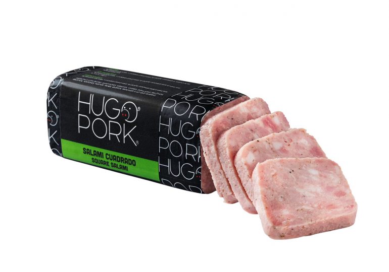 Hugo Pork lanza salami cuadrado