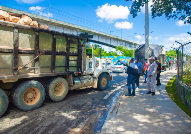 ASDN sancionará camioneros que circulen sin lona protectora
