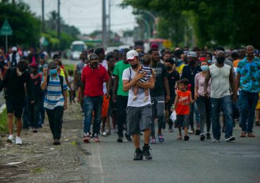 Migrantes haitianos desgranan su desdicha en la dura travesía a EEUU