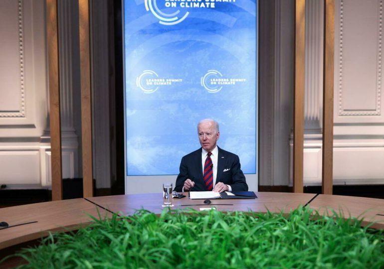 Biden anuncia nuevo esfuerzo financiero de EEUU para pandemia y cambio climático