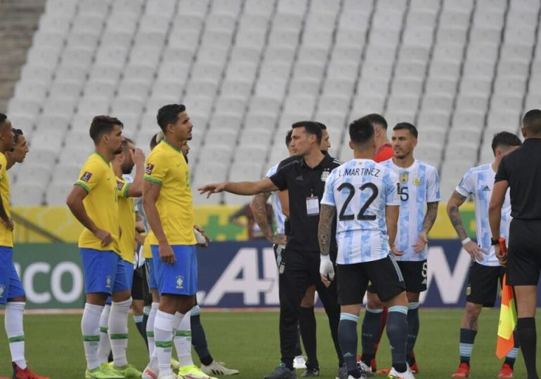 Brasil vs Argentina quedó suspendido por violación de protocolos anticovid