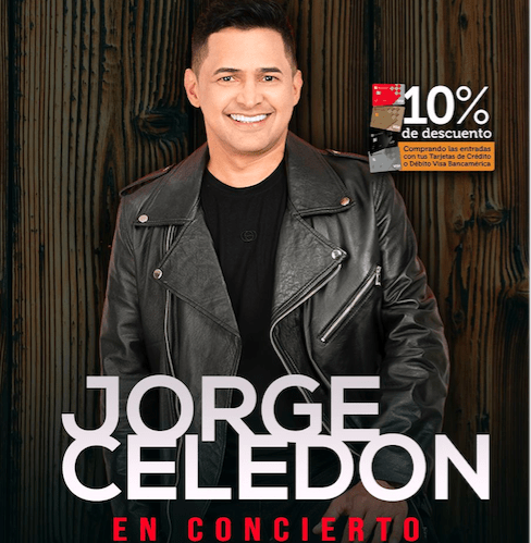 Jorge Celedón, se presentará en Hard Rock Café Santo Domingo este 9 de octubre