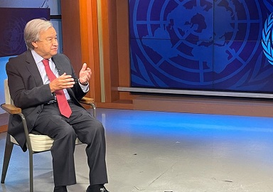 António Guterres a los líderes mundiales: "Despertemos, cambiemos de rumbo, unámonos"