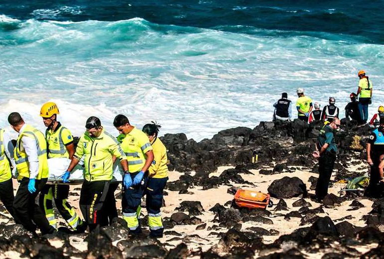 Hallados ocho cadáveres de inmigrantes en playas del sur de España