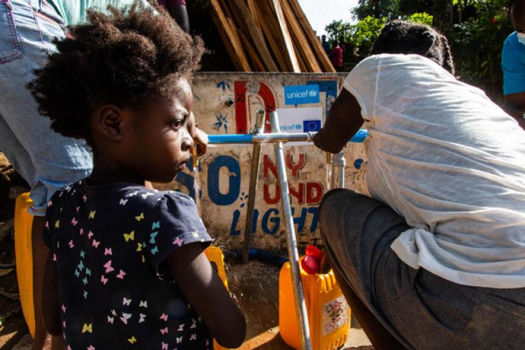 Niños en Haití en riesgo contraer enfermedades transmisibles