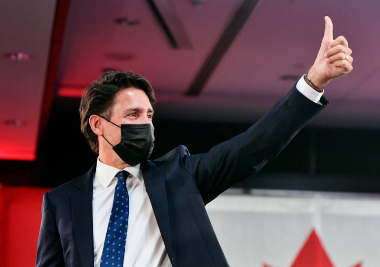 Victoria a medias de Trudeau en Canadá, reelecto pero aún en minoría