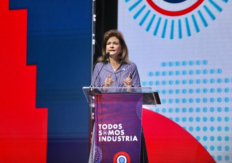 Vicepresidenta Peña destaca expansión de 14.3% del sector manufactura en la economía dominicana