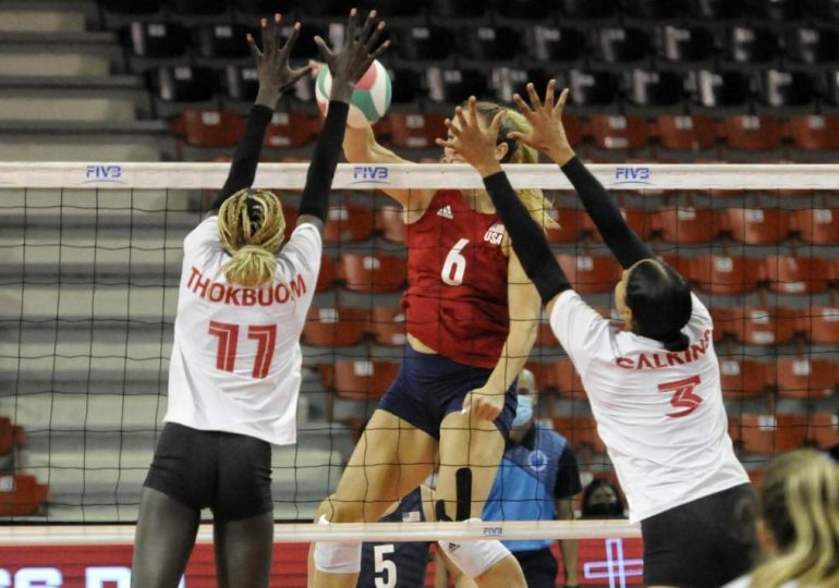 Estados Unidos sigue inmaculado con 3-0 en la Copa Panamericana de Voleibol