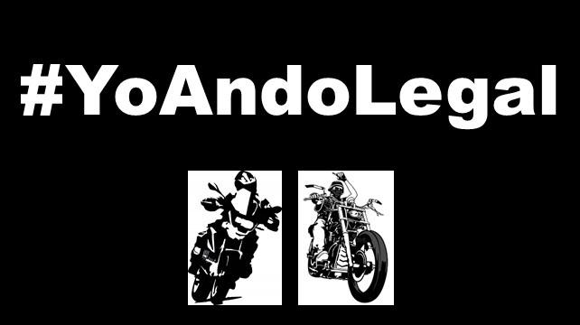 Campaña "Yo ando legal" denuncia irregularidades en registro de motocicletas