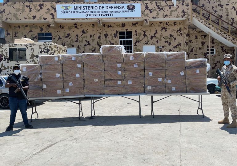 CESFRONT decomisa 460,000 unidades de cigarrillos en Dajabón