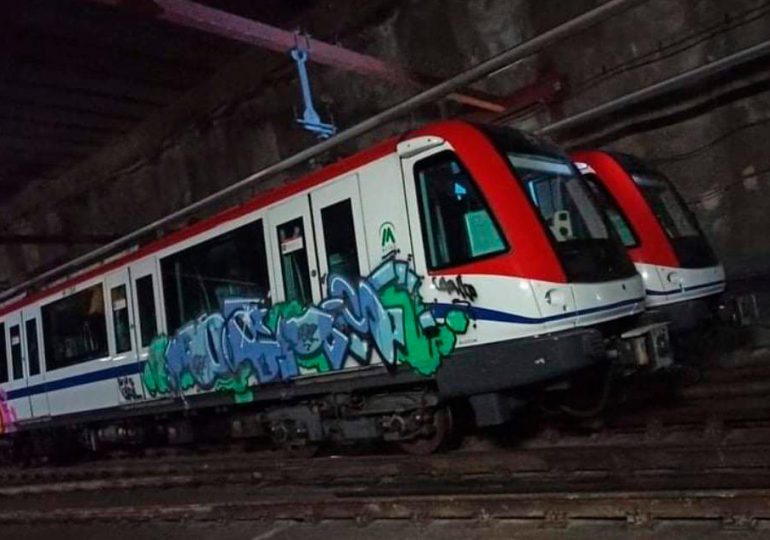 ¿Qué ha pasado con los autores de vandalizar el Metro de Santo Domingo?