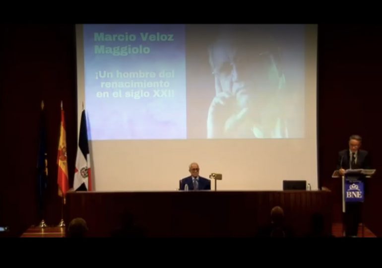 Embajador ante la UNESCO dice: "Marcio Veloz Maggiolo, un hombre del renacimiento en el siglo XXI"
