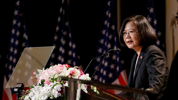 Presidenta de Taiwán dice tener "fe" en que EEUU defenderá la isla