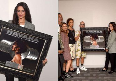 Camila Cabello recibe una "Certificación Diamante" por "Havana"