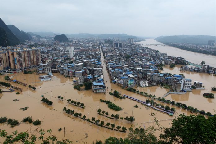 Inundaciones en China dejan un millón de afectados y unos 15 muertos