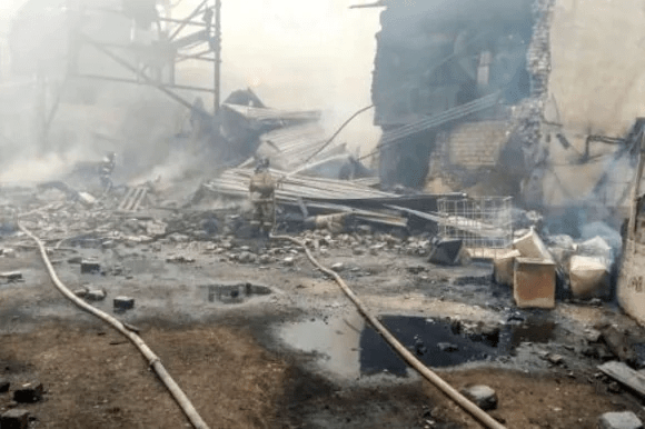 Quince muertos en incendio de una fábrica de explosivos de Rusia