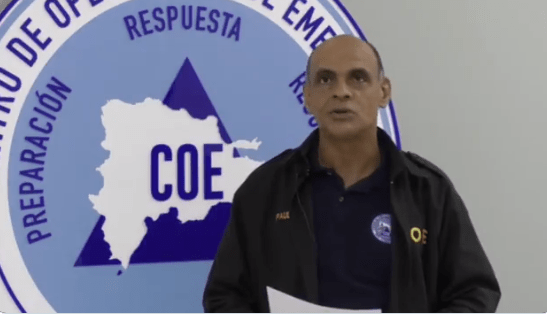 COE mantiene y amplía  alerta verde para 11 provincias por vaguada